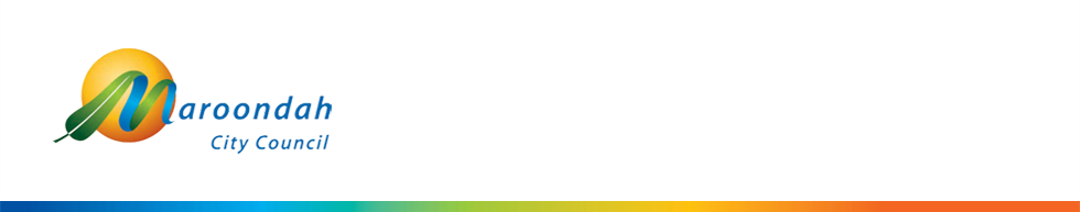 Maroondah City Council Maroondah City Council